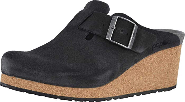 Birkenstock Unisex Fanny Suede Leather Anthracite