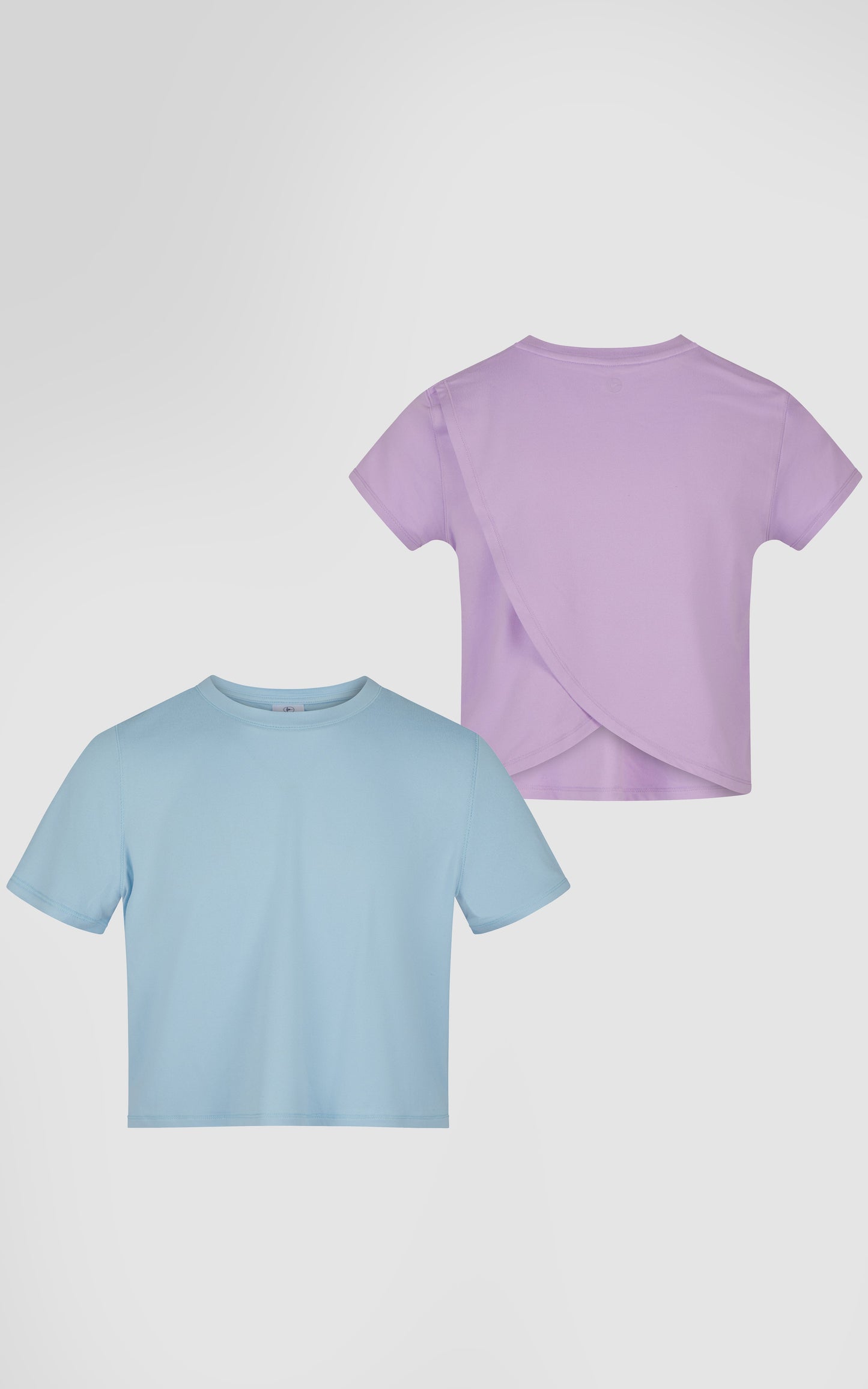 90 Degree by Reflex Girls 2 PK Tulip Back and Super Soft Tee