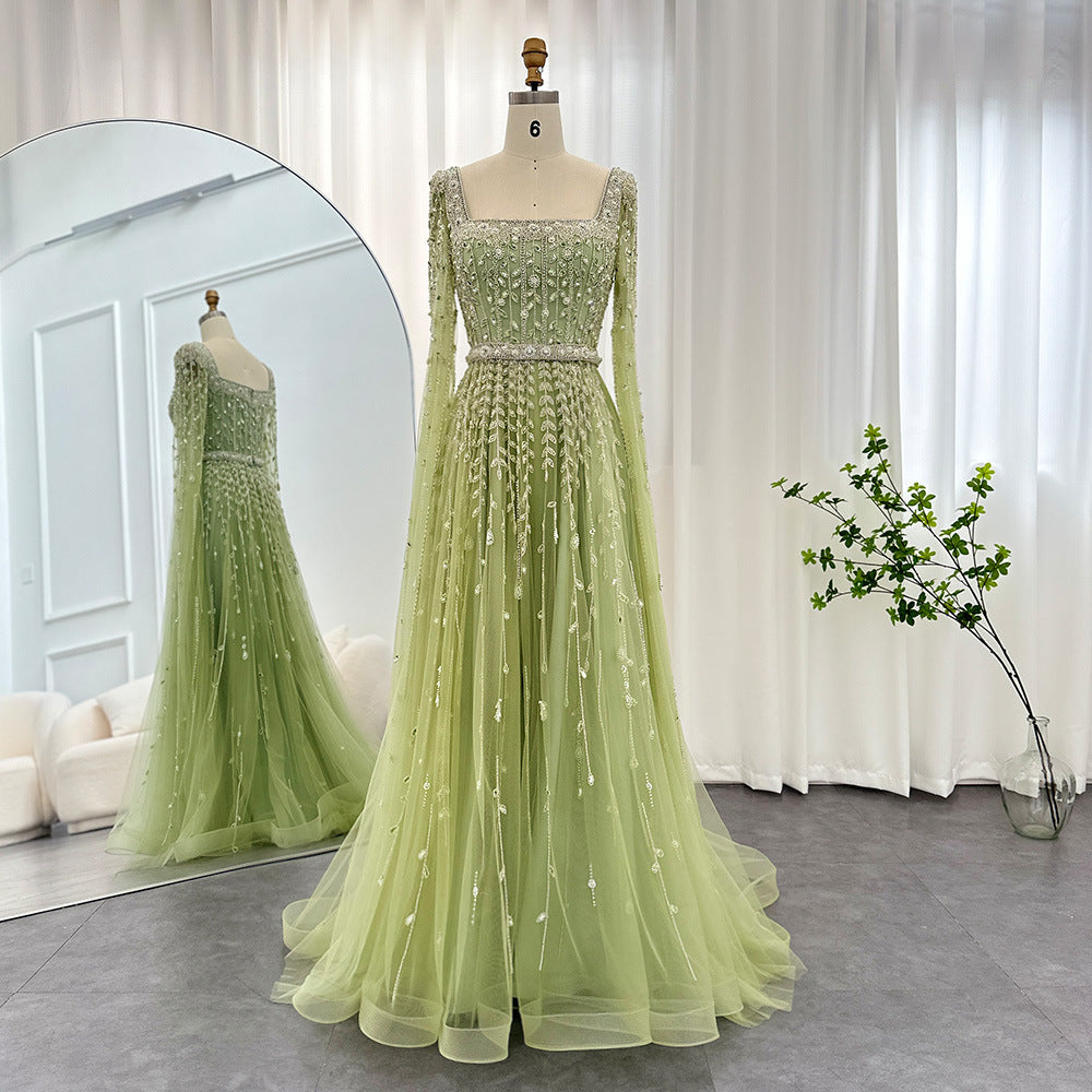 Women’s Sparkly Long Sleeve Evening Dress | Elegant Glitter Zipper Maxi Gown | Bodycon Night-Out Party Dress | Luxury Sequin-Style Formal Gown | 2026 Women’s Occasion Wear