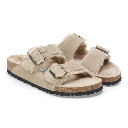 Birkenstock Boston Wool/Leather Sandals