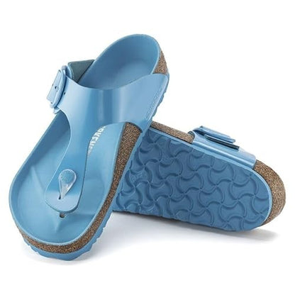 Birkenstock Gizeh Big Buckle Natural Leather Patent High Shine
