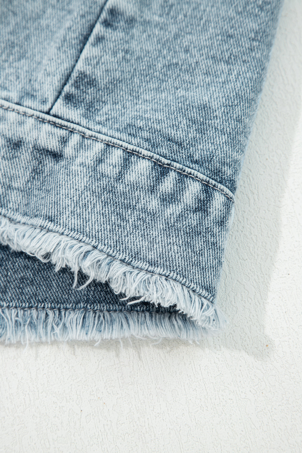 Threaded Pear Evelyn Flap Frayed Detail Vest