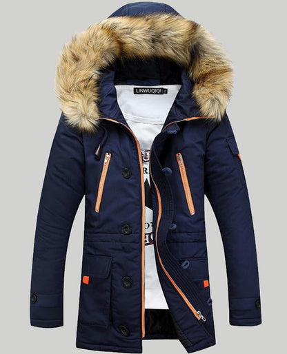 Men’s Hooded Padded Winter Jacket