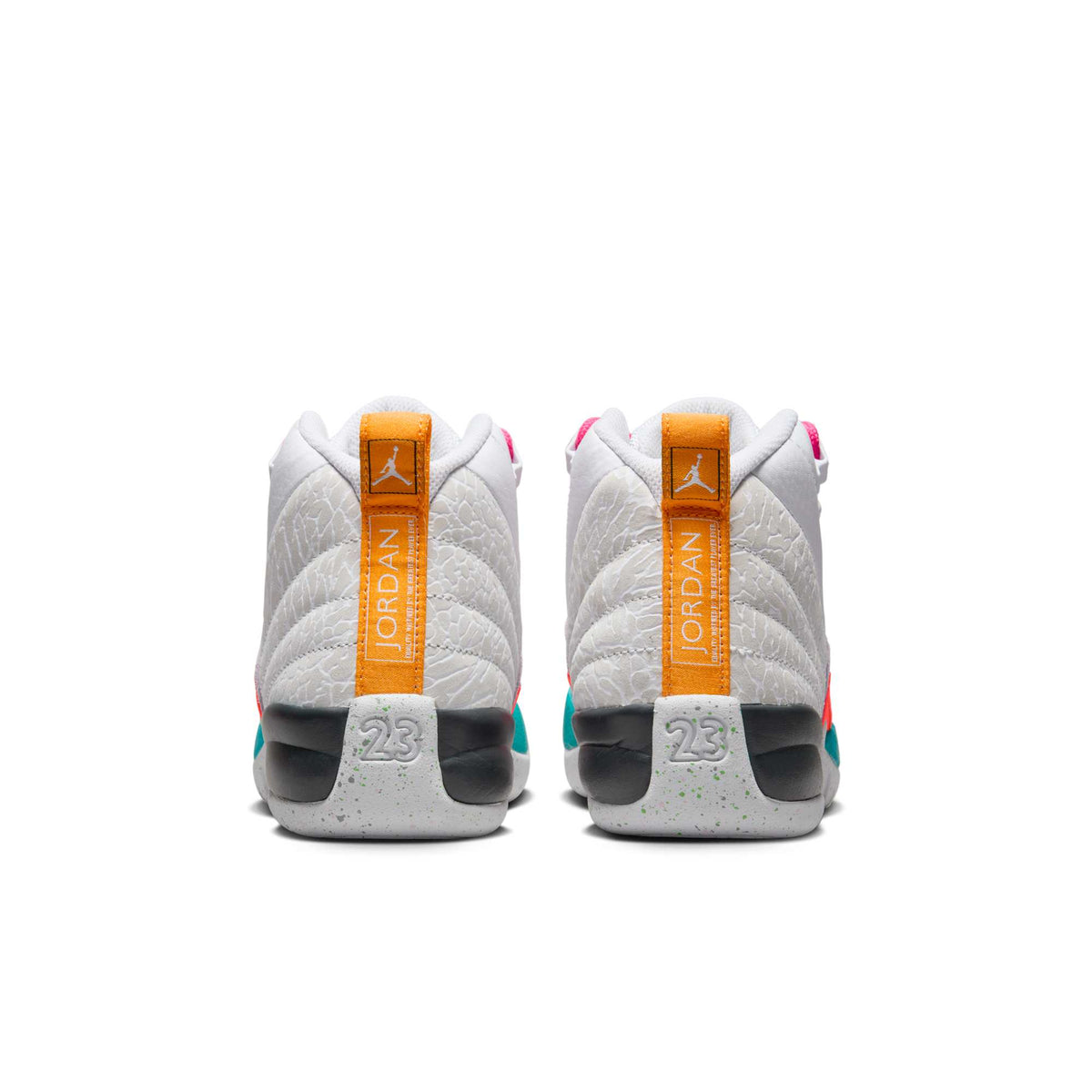 Air Jordan Grade School Retro 12 'White Vapor Green Gs' Sneakers