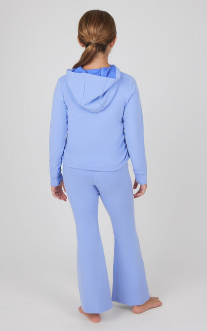 90 Degree by Reflex Girls 2 PC Hoodie and Flared Leg Pant