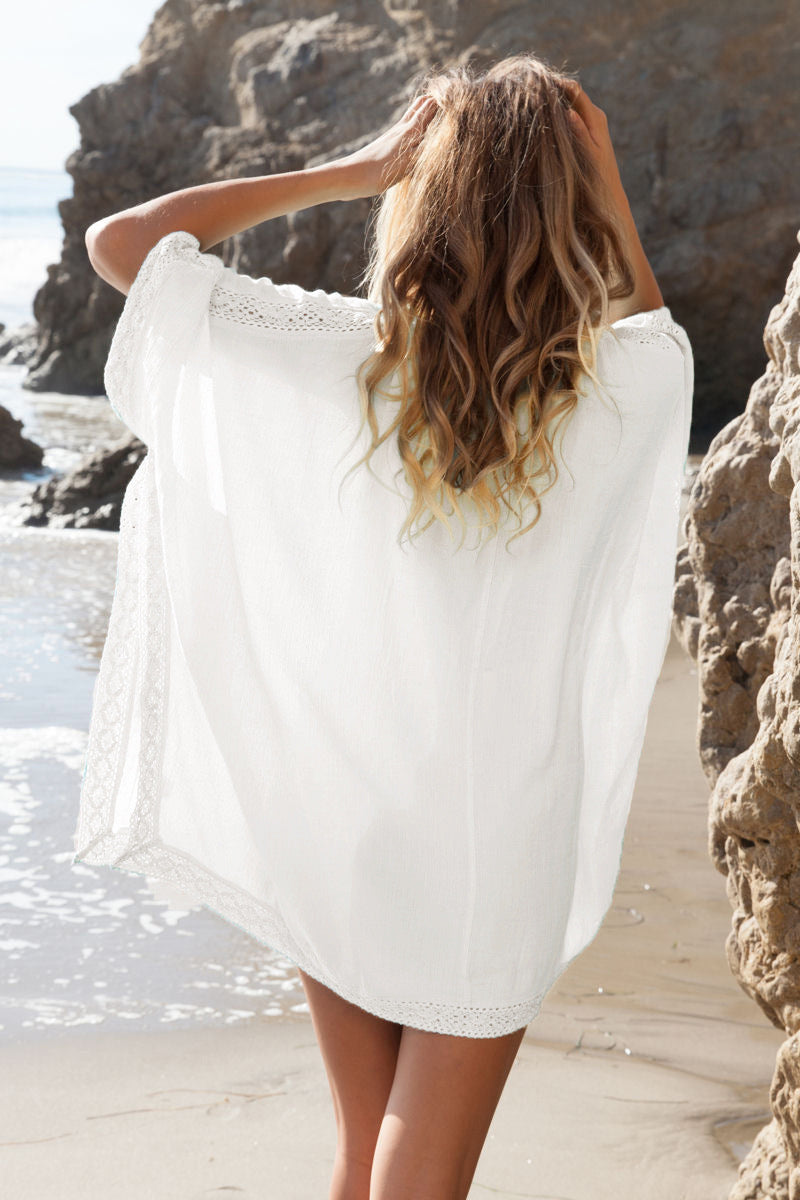 Women’s Summer Beachwear Dress | Elegant Sheer Beach Pareo & Cover-up | Trendy Resort Wear Dress for Women | Breathable Lightweight Vacation Pareo | 2026 High-Fashion Luxury Beach Clothing