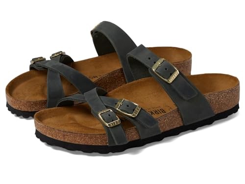 Birkenstock Franca Oiled Leather Shoes Regular