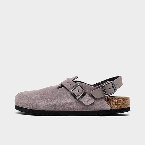 Birkenstock Unisex Tokio Suede Leather Faded Purple