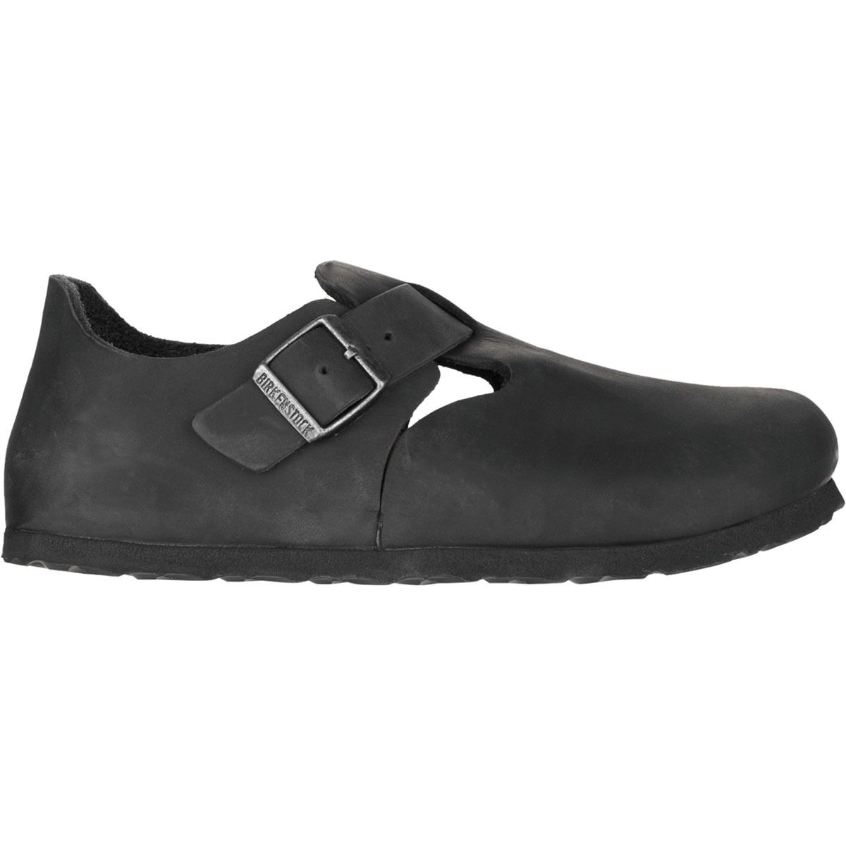 Birkenstock Boston Shearling Suede Leather Sandals Narrow
