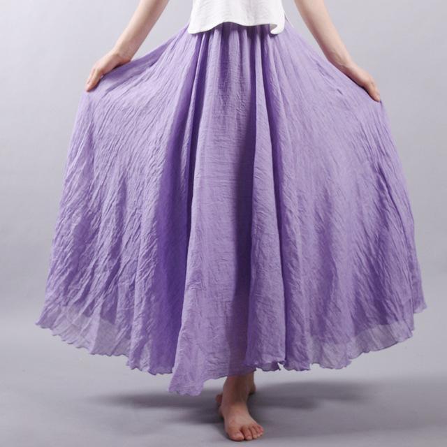 Saia Summer Skirt | High-Sense Lightweight Flowing Waistband | Trendy Minimalist Sleek A-Line Skirt | Luxury-Label Statuesque Radiant Apparel | 2026 High-Fashion Emerald-Luxe Essential