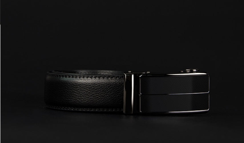 Premium Men’s Pin Buckle Leather Belt | Classic Professional Formal Belt for Men | Durable Business Casual Waistband | High-Quality Men's Dress Belt with Zinc Alloy Buckle