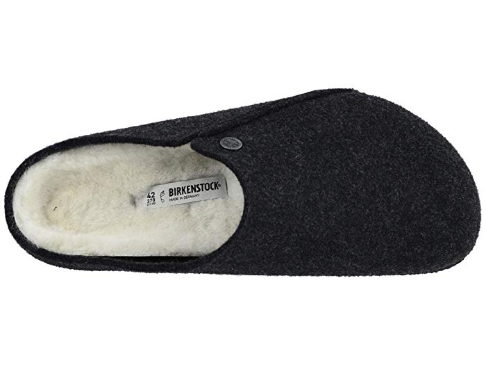 Birkenstock Zermatt Shearling Wool Felt Anthracite