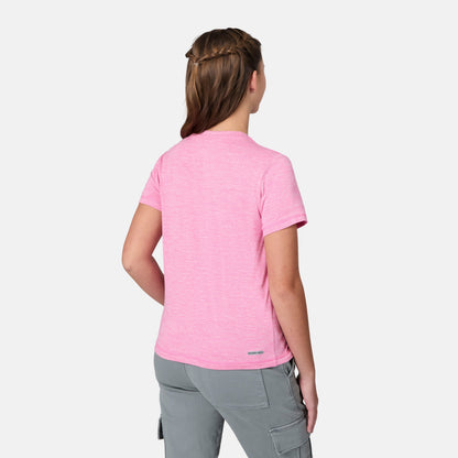 Girls' Microtech® Graphic Crew Neck Shirt