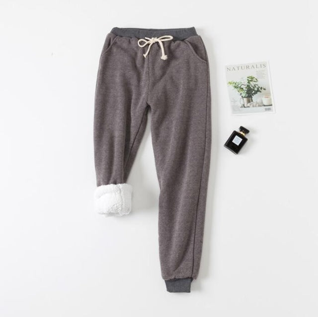 Fleece-Lined Sweatpants