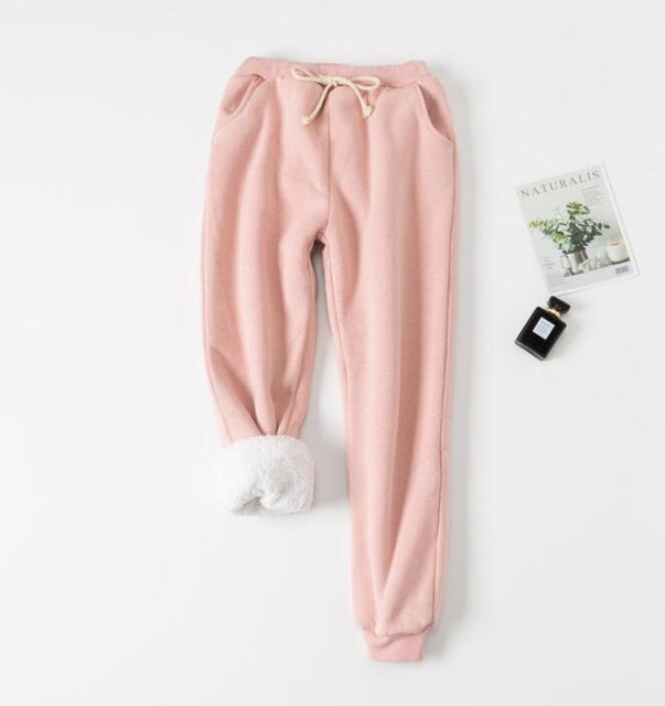 Fleece-Lined Sweatpants