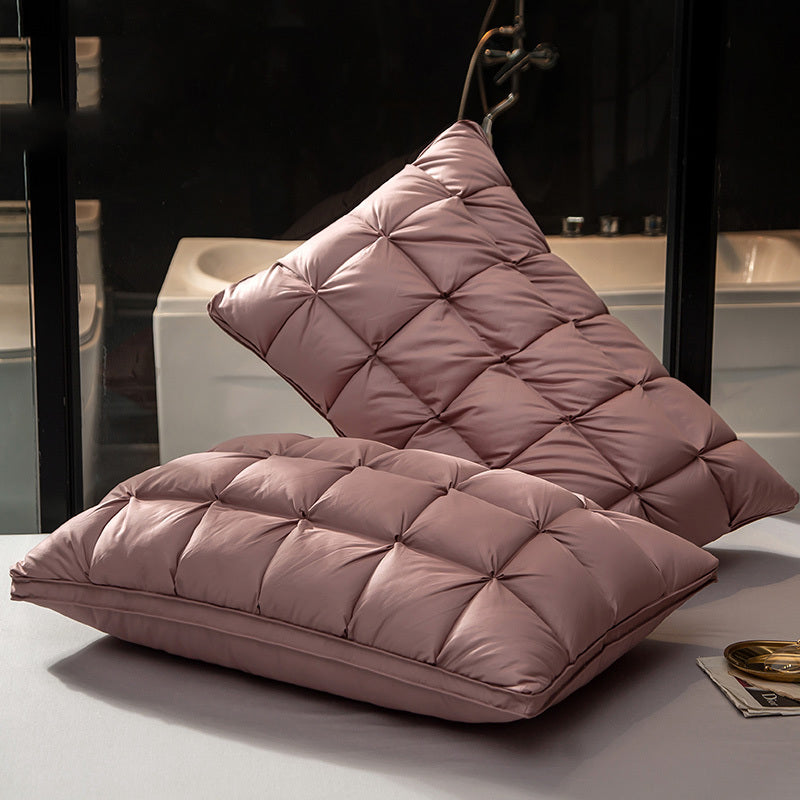 3D Bread Ergonomic Goose Down Pillow