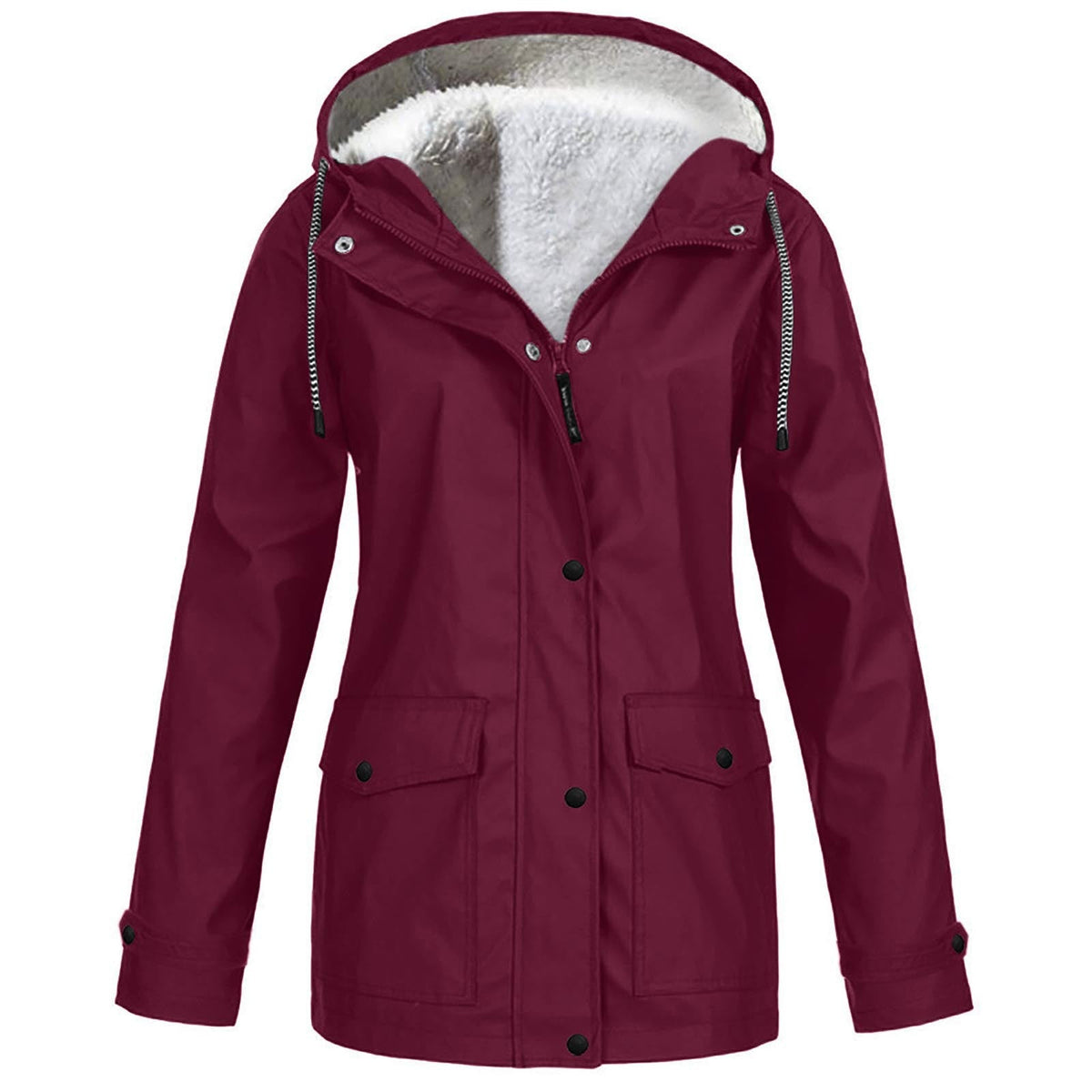 Outdoor Hooded Fleece Jacket