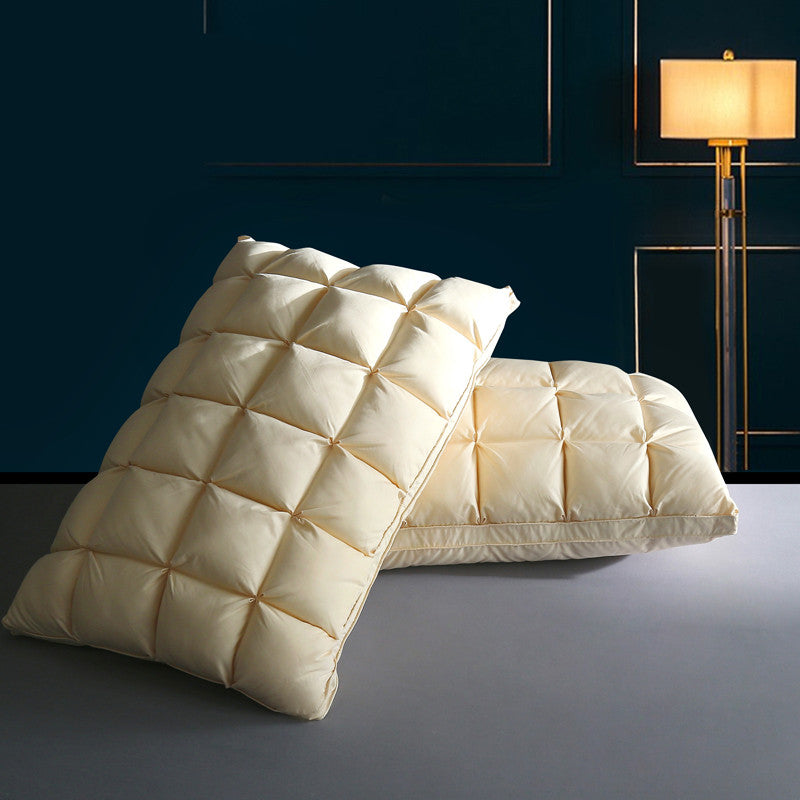 3D Bread Ergonomic Goose Down Pillow