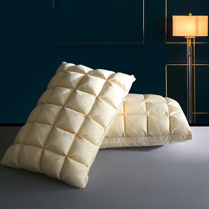 3D Bread Ergonomic Goose Down Pillow