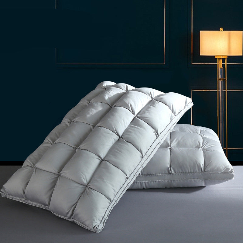 3D Bread Ergonomic Goose Down Pillow
