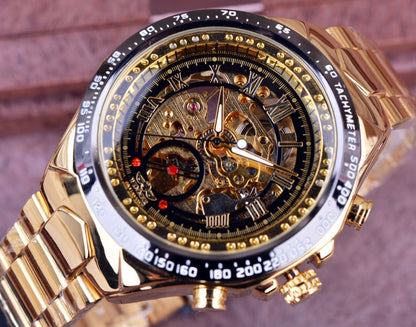 Personalized All-steel Hollow Automatic Mechanical Watch Fashion Watch For Men