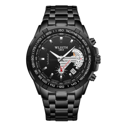Men’s Waterproof Quartz Sports Watch | High-Sense Executive Chronograph Wristwatch | Trendy Minimalist Rugged Sports Watch | Luxury-Label Precision Quartz Timepiece | 2026 High-Fashion Statuesque Men’s Accessory