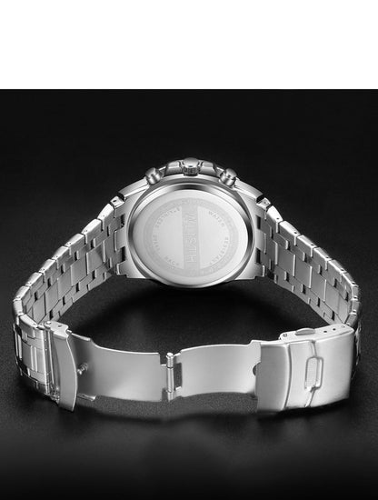 Men’s Waterproof Quartz Sports Watch | High-Sense Executive Chronograph Wristwatch | Trendy Minimalist Rugged Sports Watch | Luxury-Label Precision Quartz Timepiece | 2026 High-Fashion Statuesque Men’s Accessory