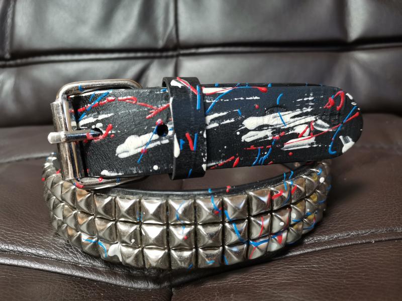 Hardcore Gothic Rock Band Rivet Headpiece | Heavy Metal Punk Yurt Studded Accessory | Cyberpunk Gothic Spiked Headgear | Edgy Performance Wear for Rock & Metal Artists