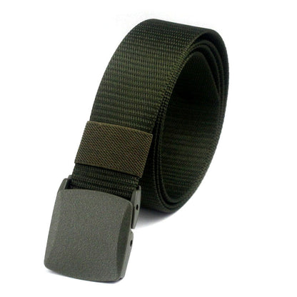 Unisex Military Nylon Tactical Belt | Adjustable Heavy-Duty Canvas Belt for Men & Women | Breathable Outdoor Training Waistband | Men’s & Female Rugged Utility Belt