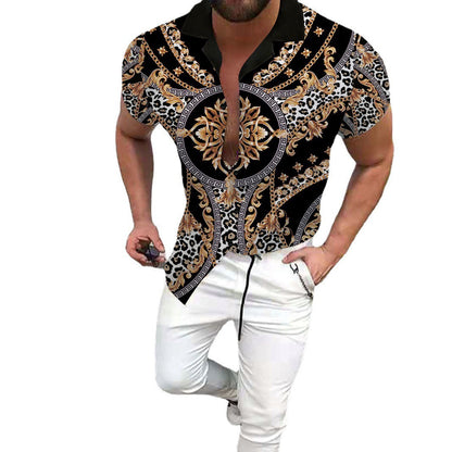 2026 New Men’s Summer Fashion Collection | Trendy Lightweight Casual Men’s Top | High-Sense Breathable Short Sleeve Clothing | Minimalist Urban Style Men’s Wear | Luxury-Label Relaxed Fit Summer Apparel
