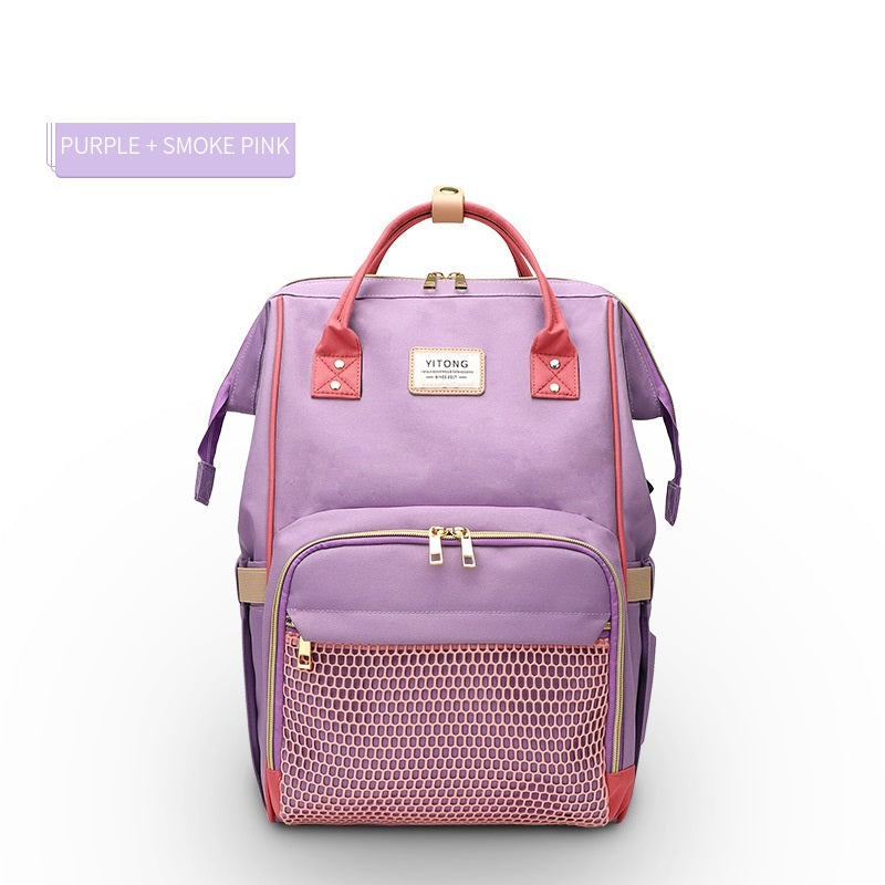 Large Capacity Mummy Maternity Nappy Bag | Multifunctional Waterproof Baby Diaper Bag | Stylish Travel Backpack for Moms | Premium Nursing Care Maternity Bag for Women
