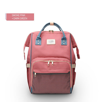 Large Capacity Mummy Maternity Nappy Bag | Multifunctional Waterproof Baby Diaper Bag | Stylish Travel Backpack for Moms | Premium Nursing Care Maternity Bag for Women