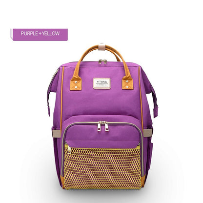 Large Capacity Mummy Maternity Nappy Bag | Multifunctional Waterproof Baby Diaper Bag | Stylish Travel Backpack for Moms | Premium Nursing Care Maternity Bag for Women
