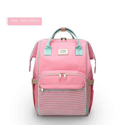 Large Capacity Mummy Maternity Nappy Bag | Multifunctional Waterproof Baby Diaper Bag | Stylish Travel Backpack for Moms | Premium Nursing Care Maternity Bag for Women