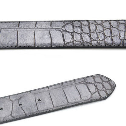 Men’s Luxury Designer Pattern Belt | Premium Split Leather Waistband | Trendy Faux Texture Male Fashion Belt | High-Sense Business Casual Belt at Factory Price