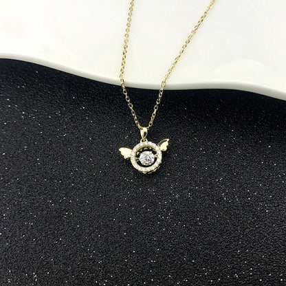 925 Sterling Silver Minimalist All-Match Necklace | Elegant Everyday Box Chain Pendant Necklace | Korean Style Fine Jewelry for Women