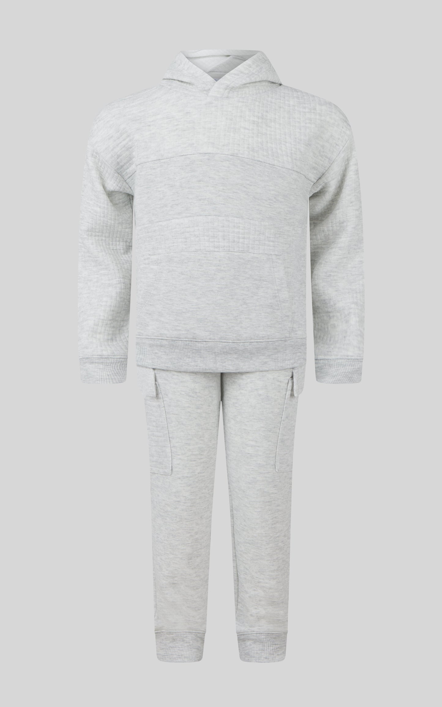 90 Degree by Reflex Toddler Boys 2 PC Quilted Hoodie and Jogger Set