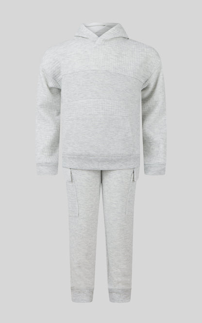 90 Degree by Reflex Toddler Boys 2 PC Quilted Hoodie and Jogger Set