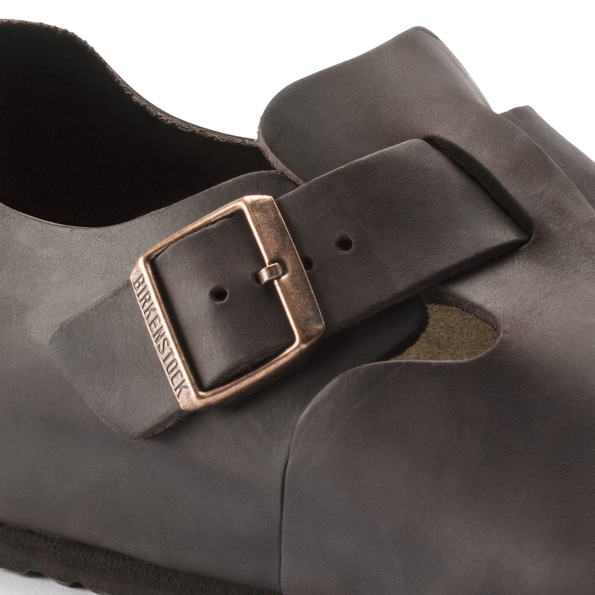 Birkenstock London Oiled Leather 'Narrow Fit' Sandals