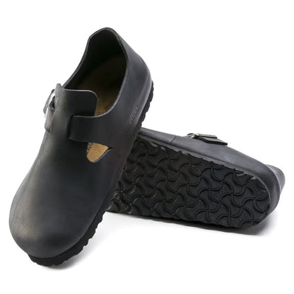 Birkenstock London Oiled Leather Black