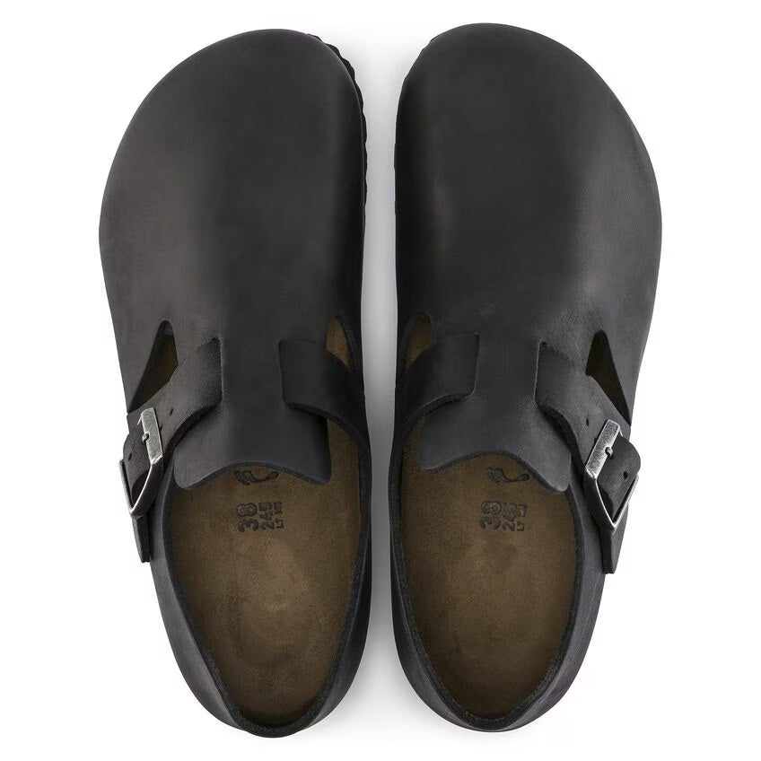 Birkenstock London Oiled Leather Black