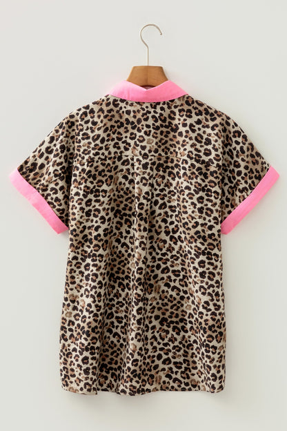 Threaded Pear Lakelynn animal Short Sleeve Shirt