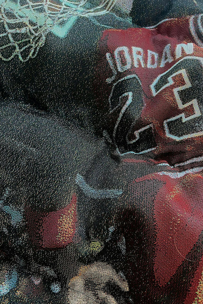 Air Jordan Men's X A Ma Maniere All Over Print Puffer Jacquard Down Fill Jacket