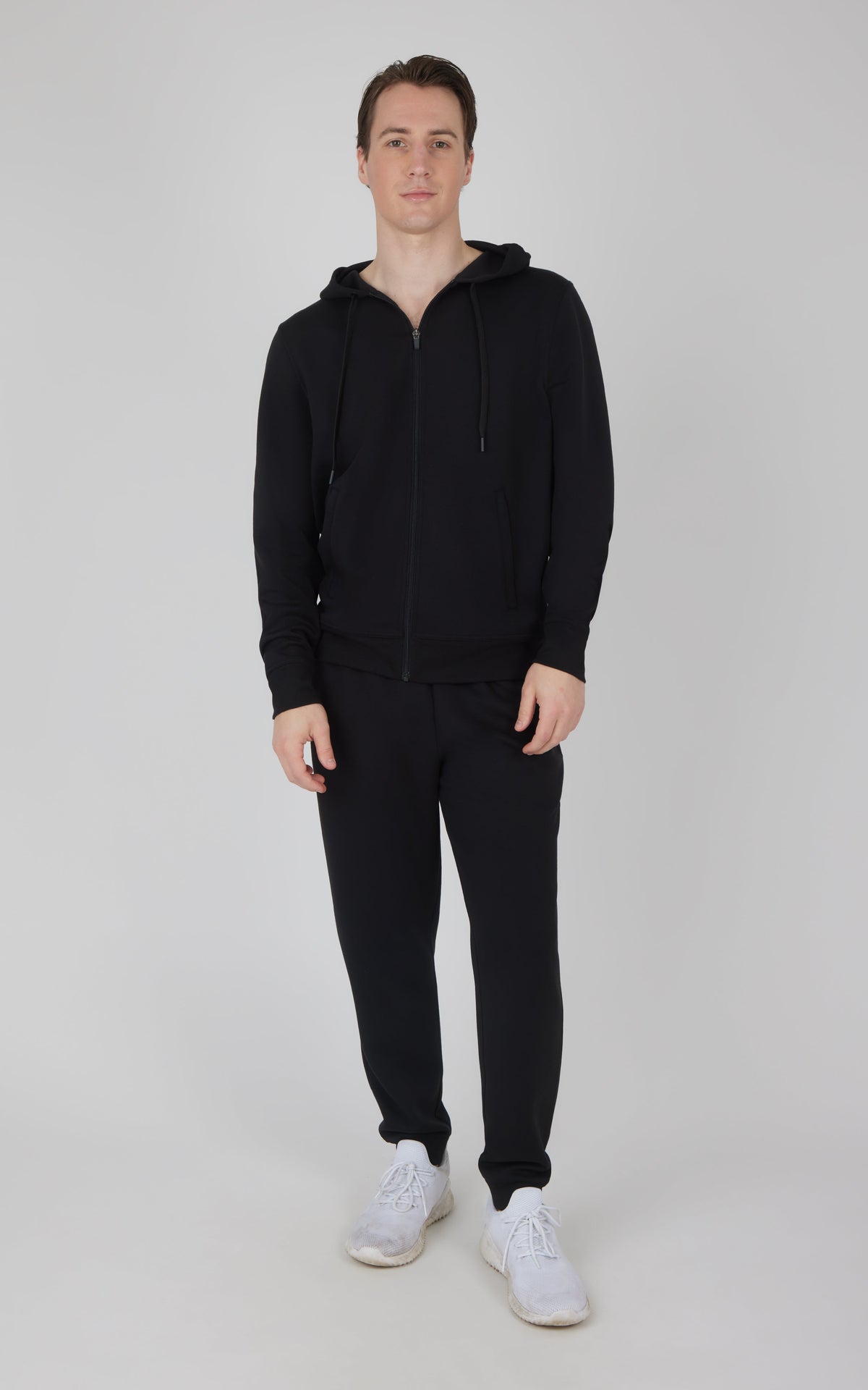 90 Degree by Reflex Men's Softlite Full Zip Jacket and Jogger Set