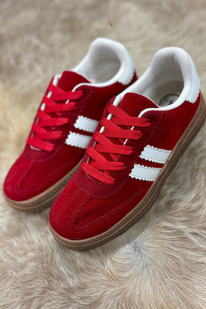 Threaded Pear Harper Lace Up Flat Shoes