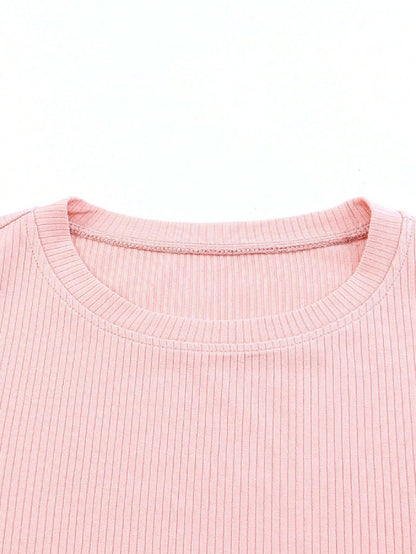 Boho Retro Black Pink Dot Mesh Ruffle Trimmed Viscose Rayon Soft Top Shirt Blouse