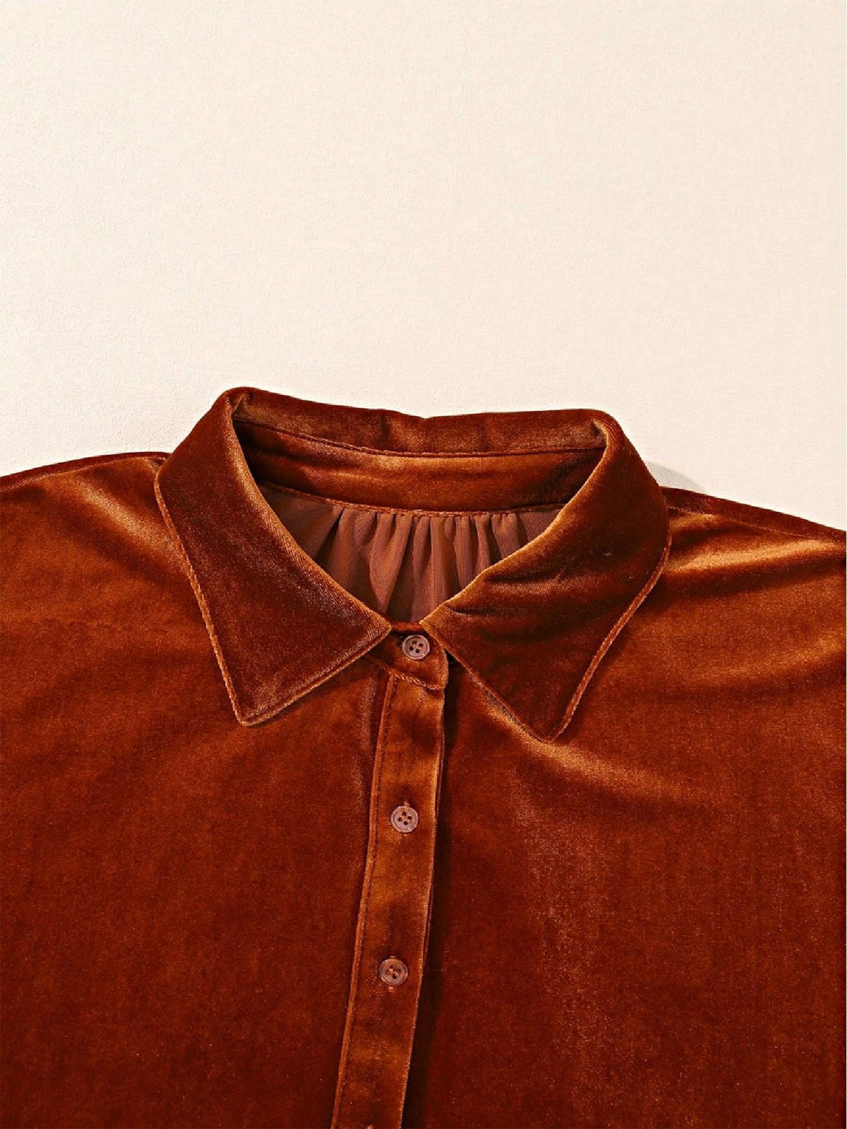 Boho Retro Vintage 60's Velvet Velour Red Grey Charcoal Drop Sleeve Balloon Puff Loose Party Shirt Blouse