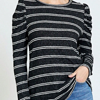 Boho Retro 90's Vintage Out Stitch Raglan Sleeve Cuff Paisley Plaid Checker Christmas Stripe Leopard  Accented Knit Top Shirt Blouse
