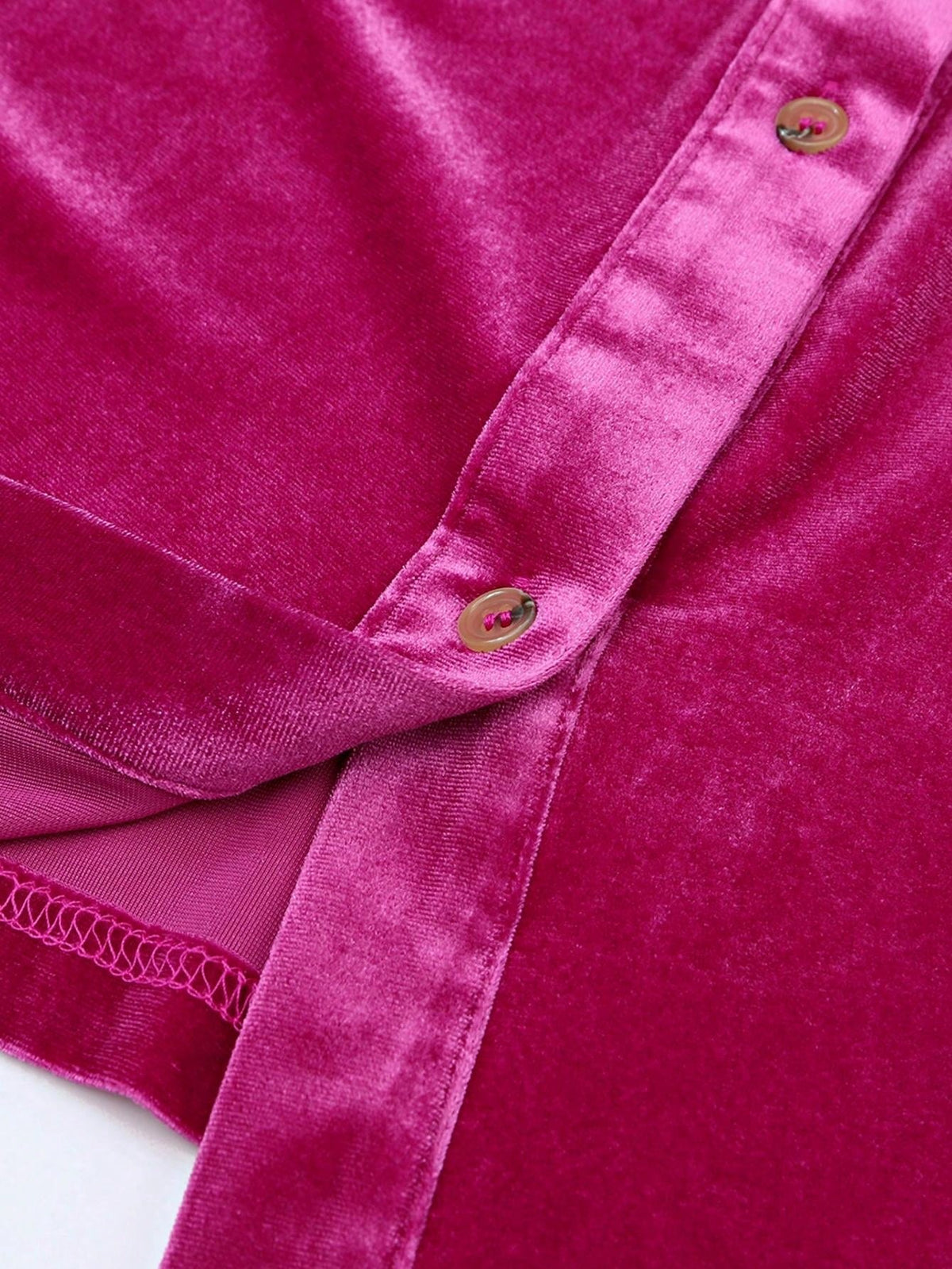 Boho Retro Vintage 60's Velvet Velour Red Grey Charcoal Drop Sleeve Balloon Puff Loose Party Shirt Blouse