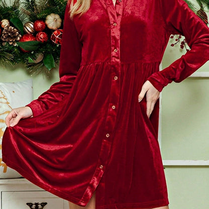 Boho Retro Vintage 60's Velvet Velour Red Grey Charcoal Drop Sleeve Balloon Puff Loose Party Shirt Blouse